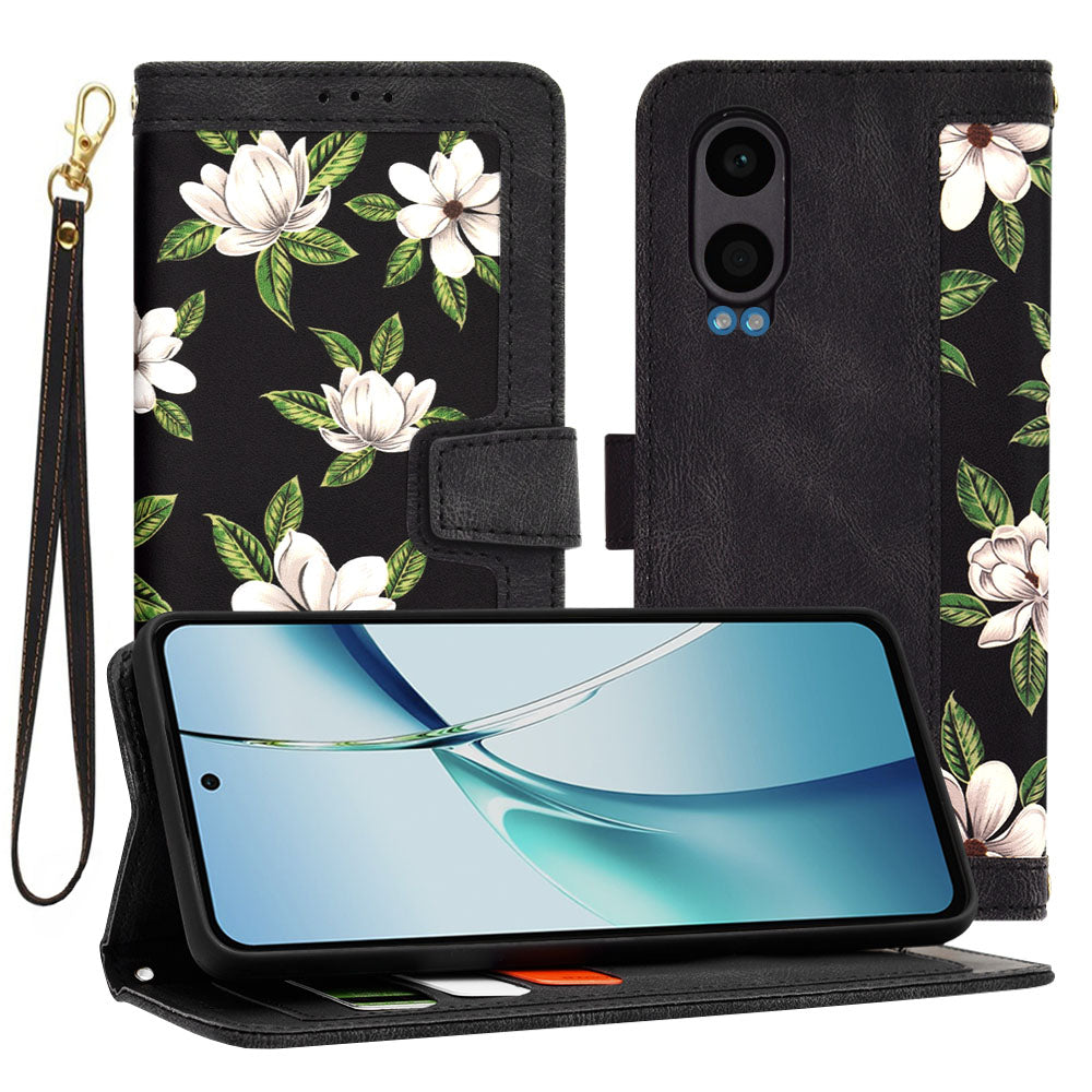 Funda para OnePlus Nord CE4 Lite, Techsuit, FlipCraft, Negra