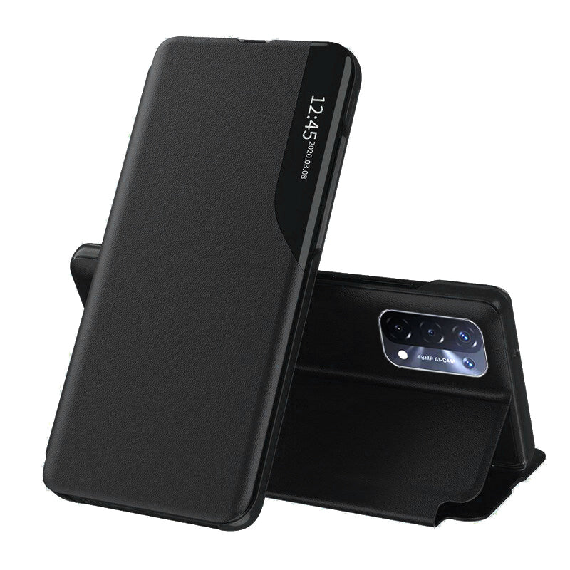 Funda para OnePlus Nord N200 5G / Oppo A74 5G / A54 5G, Techsuit, eFold, Negra