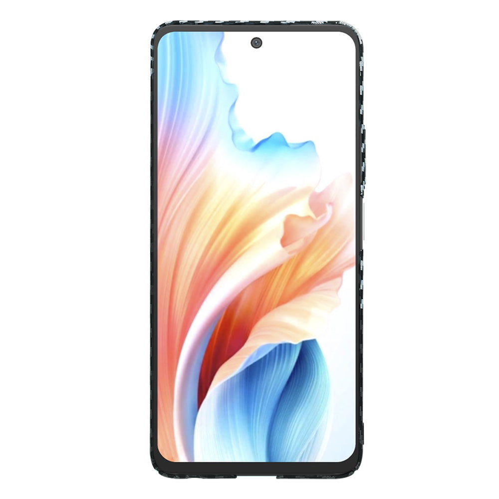 Funda para OnePlus Nord N30 SE / Oppo A79, Techsuit, Carbonite FiberShell, Negra Gris