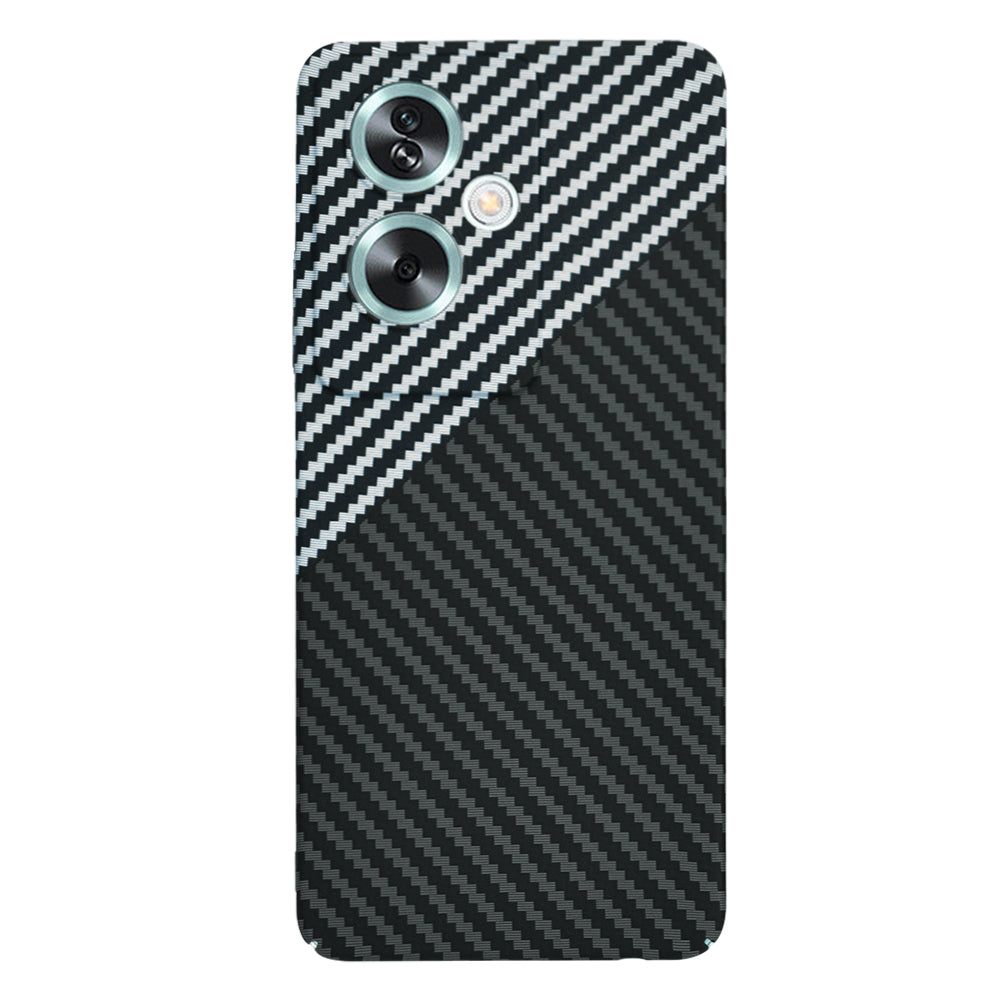 Funda para OnePlus Nord N30 SE / Oppo A79, Techsuit, Carbonite FiberShell, Negra Gris
