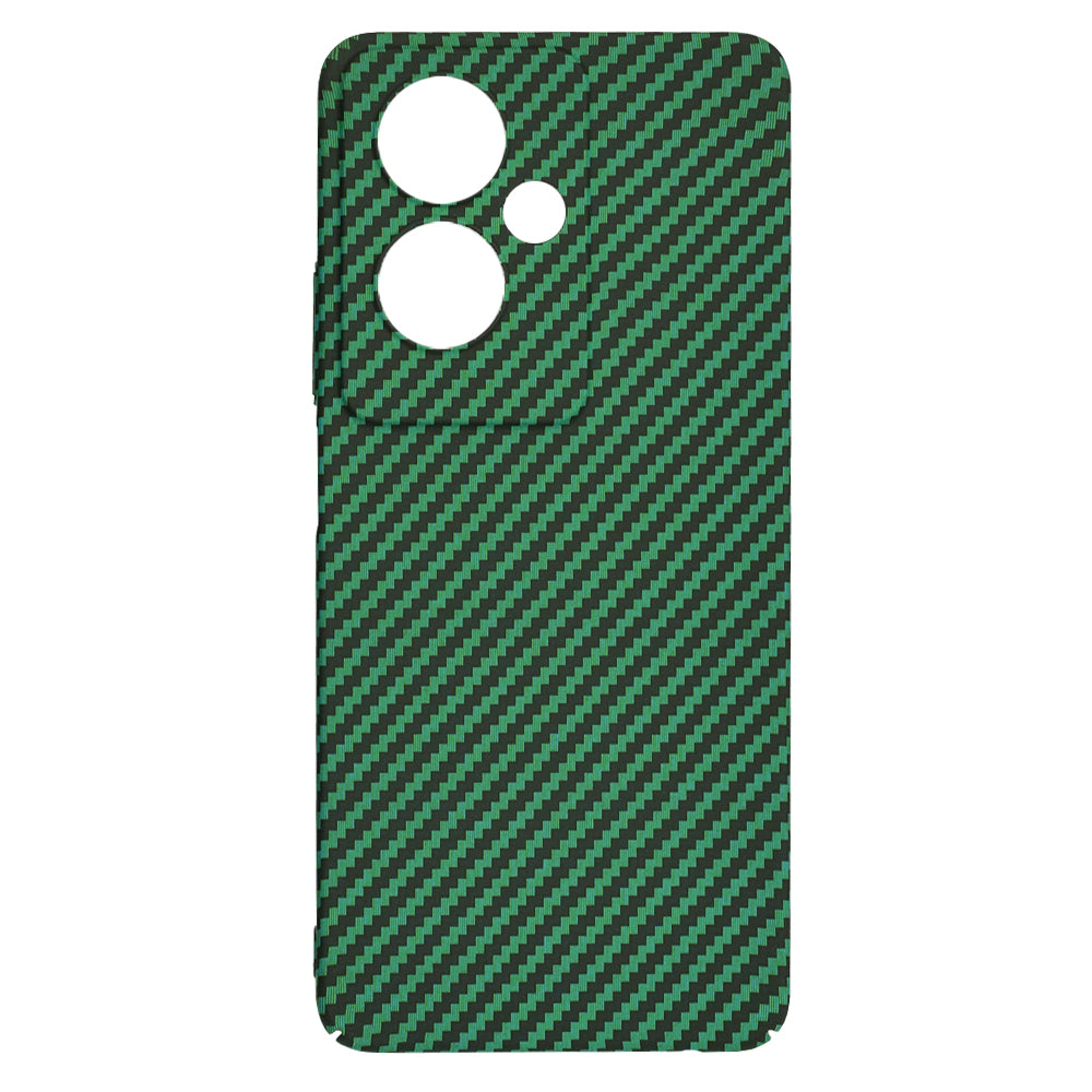 Funda para OnePlus Nord N30 SE / Oppo A79, Techsuit, Carbonite FiberShell, Verde