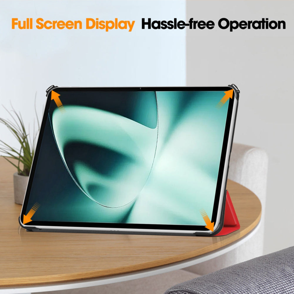 Funda para OnePlus Pad, Techsuit, FoldPro, Roja