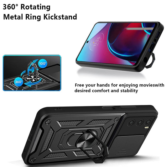 Funda para Oppo A16s / A54s / A16, Techsuit, CamShield, Negra