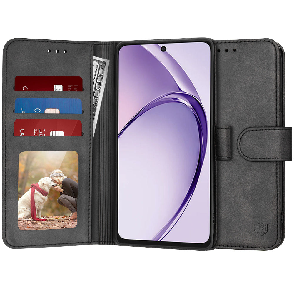 Funda para Oppo A3 4G / A3, Techsuit, Diary Book, Negra
