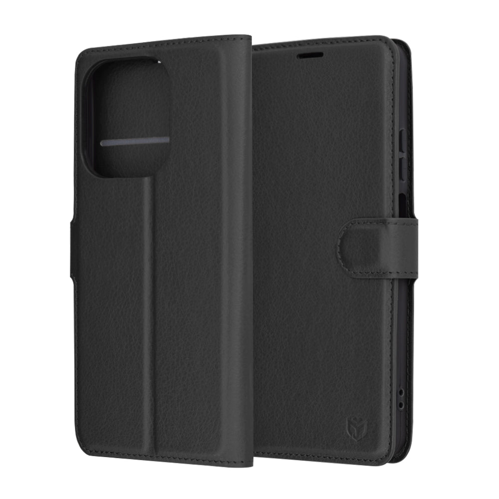 Funda para Oppo A3 4G / A3, Techsuit, Leather Folio, Negra