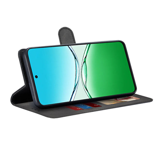 Case for Oppo A5 4G, Techsuit, Diary Book, Black