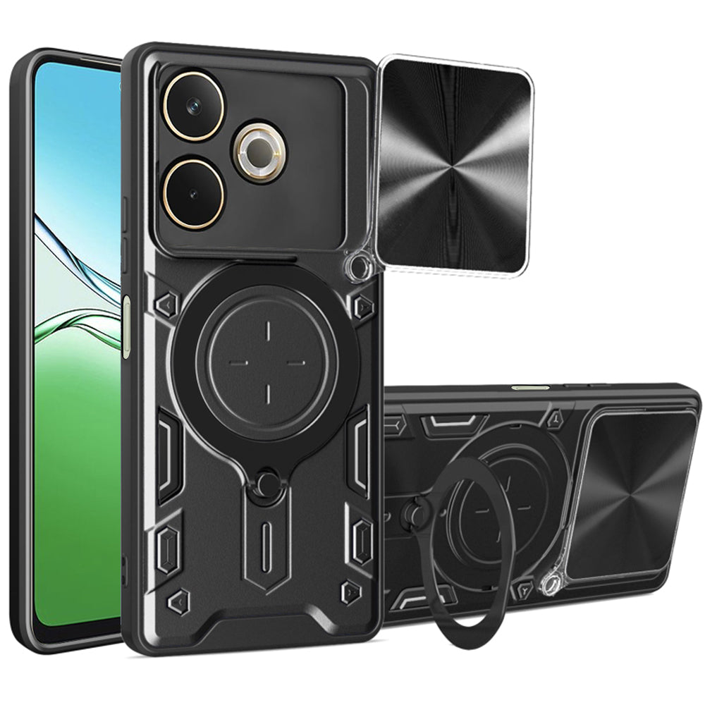 Funda para Oppo A5 Pro 4G / A5 Pro, Techsuit, CamGuard Pro, Negra