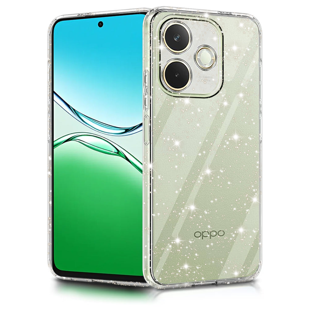 Funda para Oppo A5 Pro 4G / A5 Pro, Techsuit, SparkleSkin, Transparente