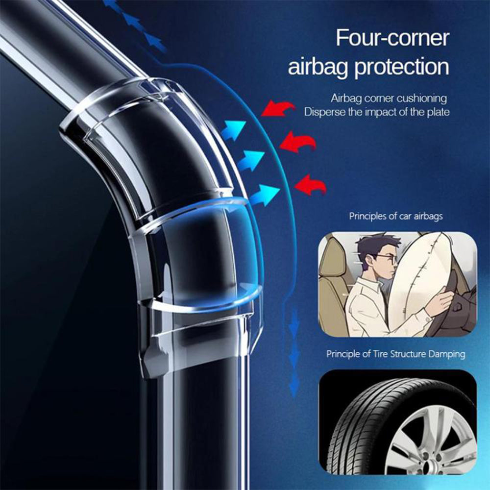Funda para Oppo A5 4G, Techsuit, Antigolpes Transparente, Transparente