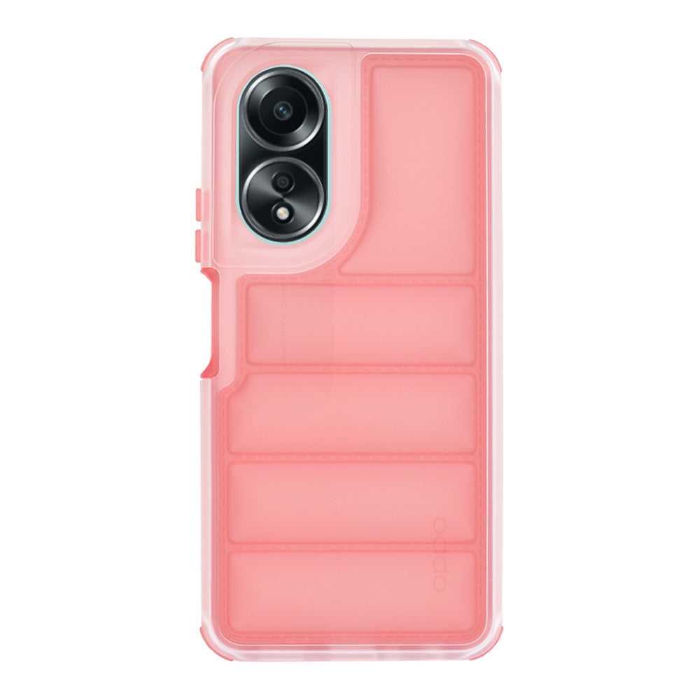 Funda para Oppo A58 4G, Techsuit, Wave Shield, Roja