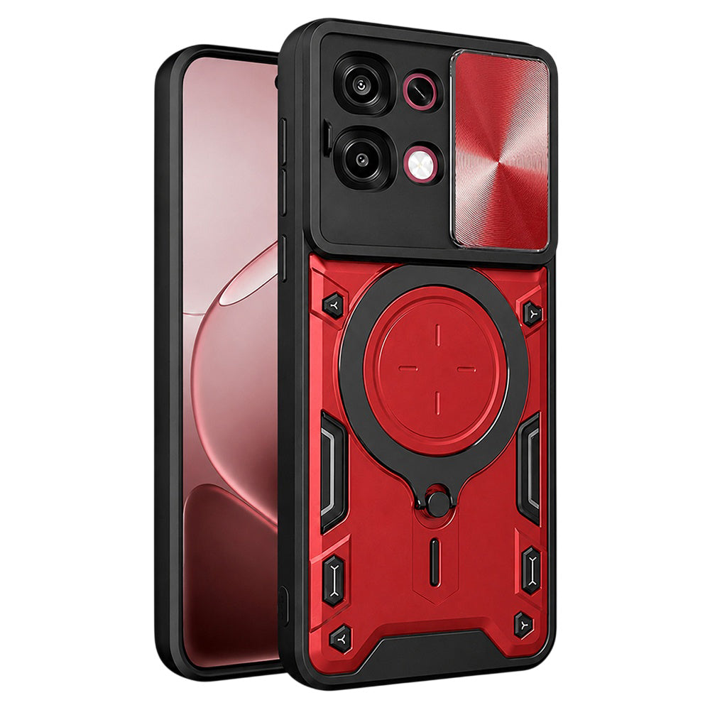 Funda para Oppo A6 Pro 5G / A6 Pro 4G, Techsuit, CamGuard Pro, Roja