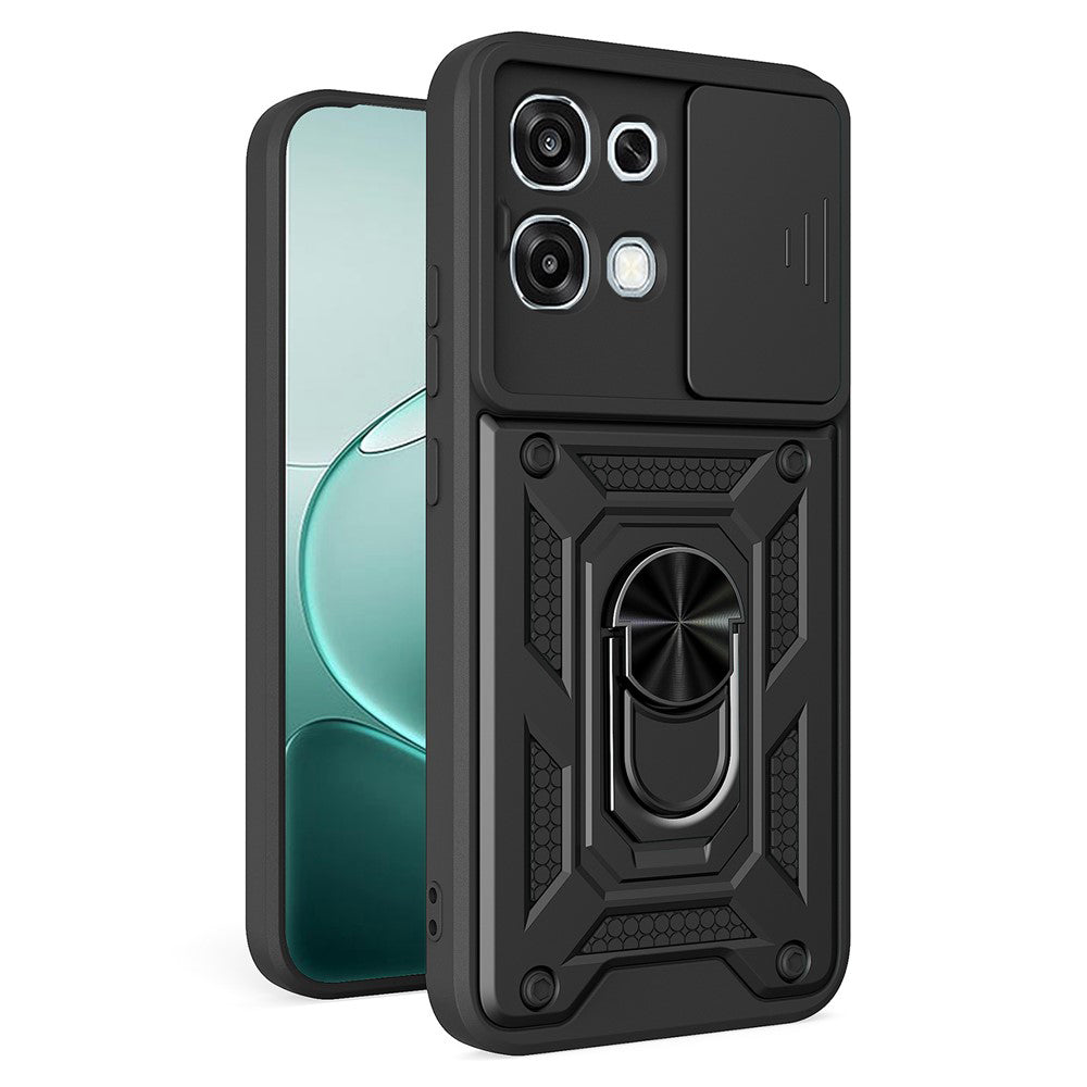 Funda para Oppo A6 Pro 5G / A6 Pro 4G, Techsuit, CamShield, Negra