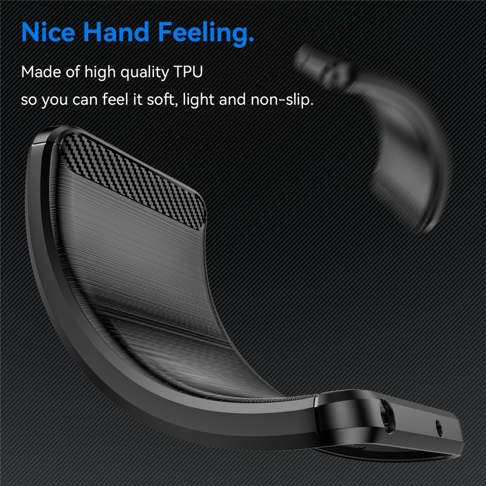 Funda para Oppo A6 Pro 5G / A6 Pro 4G, Techsuit, Carbono, Negra