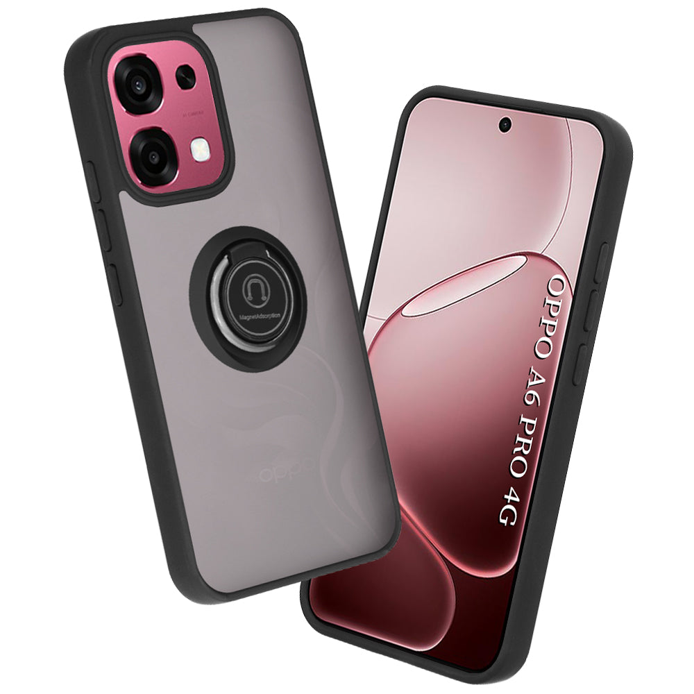 Funda para Oppo A6 Pro 5G / A6 Pro 4G, Techsuit, Glinth, Negra