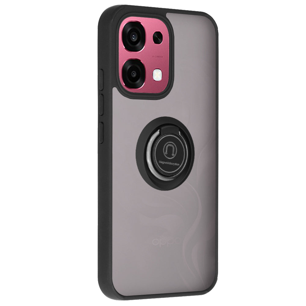 Funda para Oppo A6 Pro 5G / A6 Pro 4G, Techsuit, Glinth, Negra