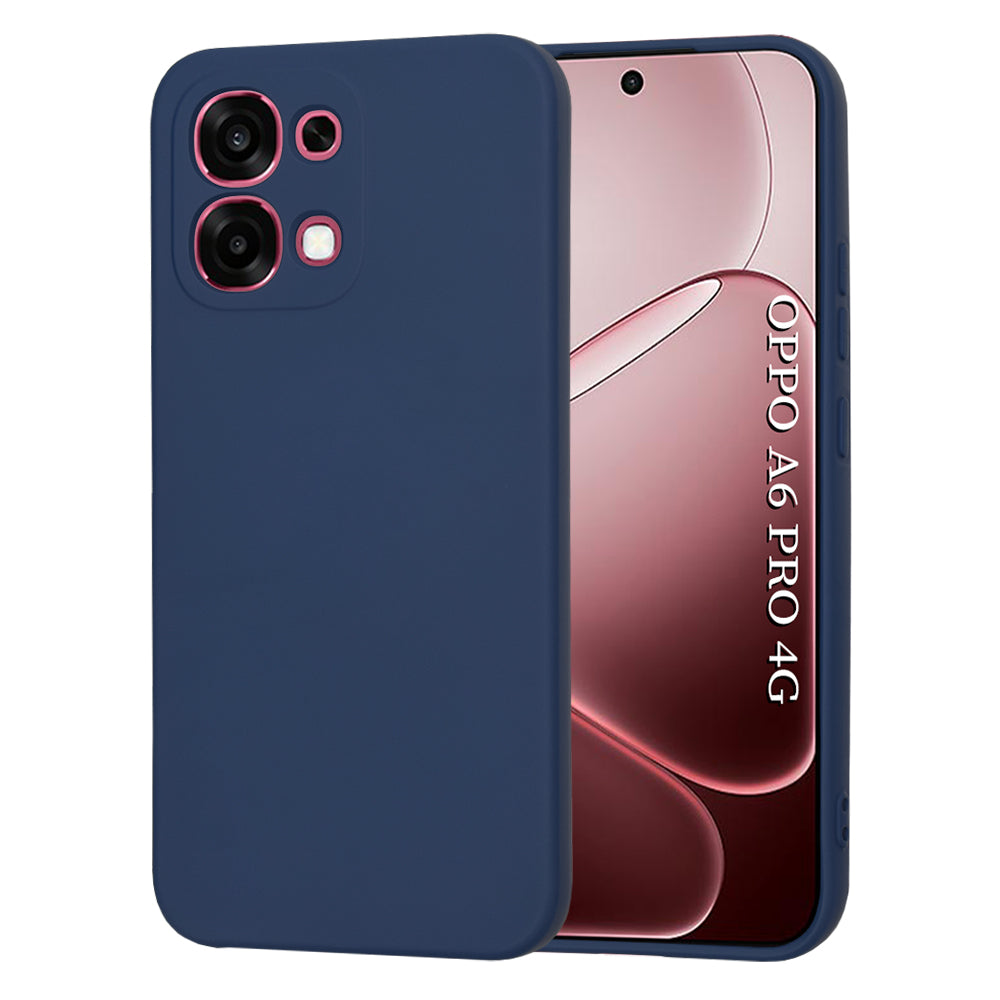 Funda para Oppo A6 Pro 5G / A6 Pro 4G, Techsuit, SoftFlex, Azul Marino