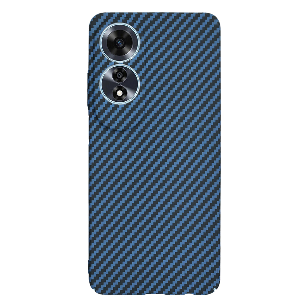 Funda para Oppo A60, Techsuit, Carbonite FiberShell, Turquesa