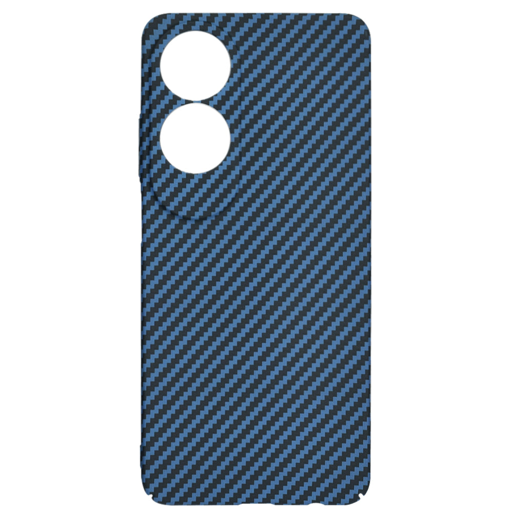 Funda para Oppo A60, Techsuit, Carbonite FiberShell, Turquesa