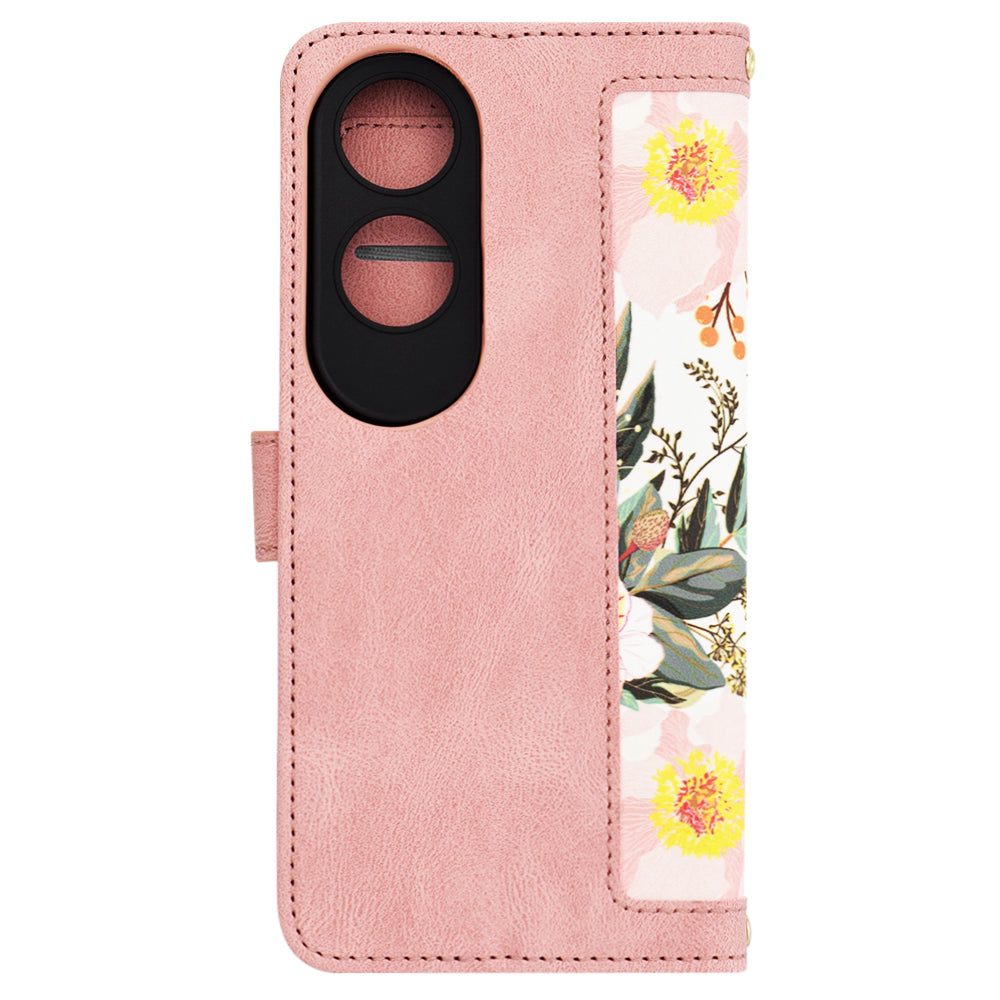 Funda para Oppo A60, Techsuit, FlipCraft, Rosa