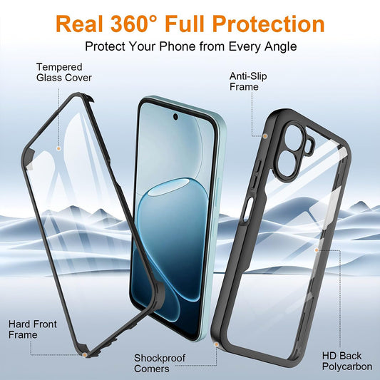 Funda para Oppo A6k 4G / A6x 4G / A6x, Techsuit, ColorVerse 360, Azul