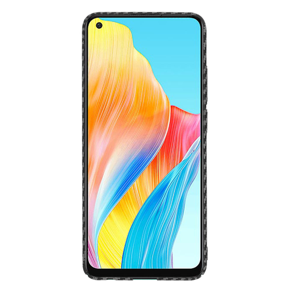 Funda para Oppo A78 4G, Techsuit, Carbonite FiberShell, Negra