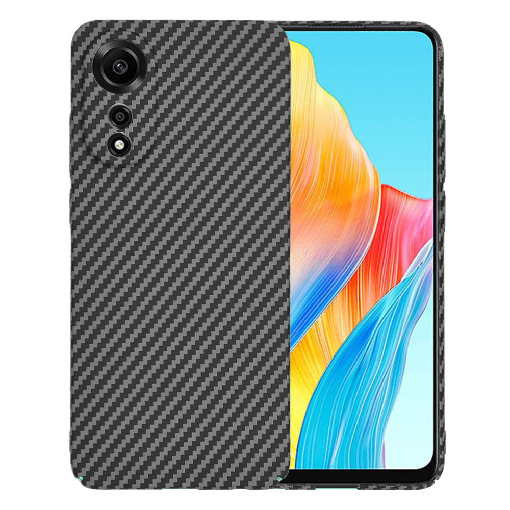 Funda para Oppo A78 4G, Techsuit, Carbonite FiberShell, Negra