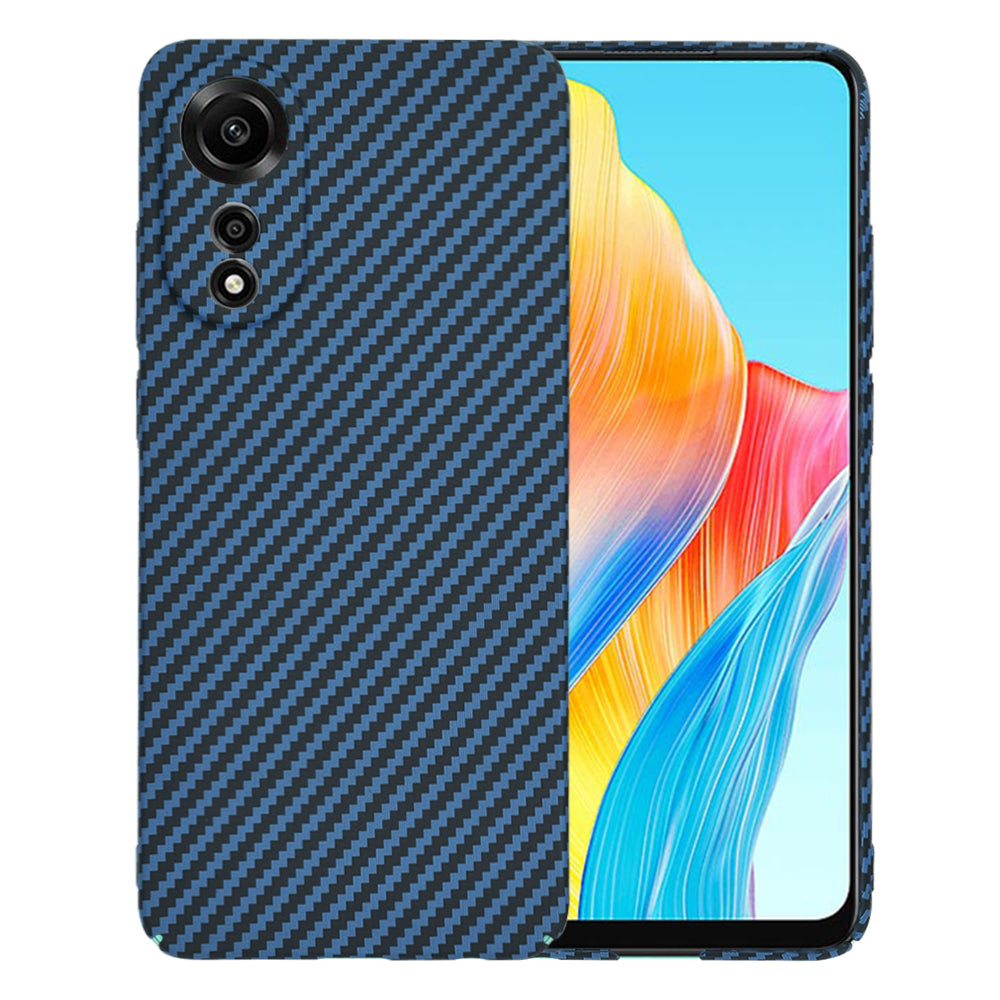Funda para Oppo A78 4G, Techsuit, Carbonite FiberShell, Turquesa