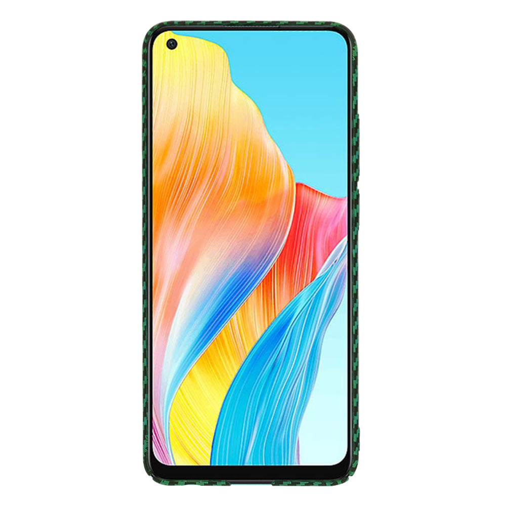 Funda para Oppo A78 4G, Techsuit, Carbonite FiberShell, Verde