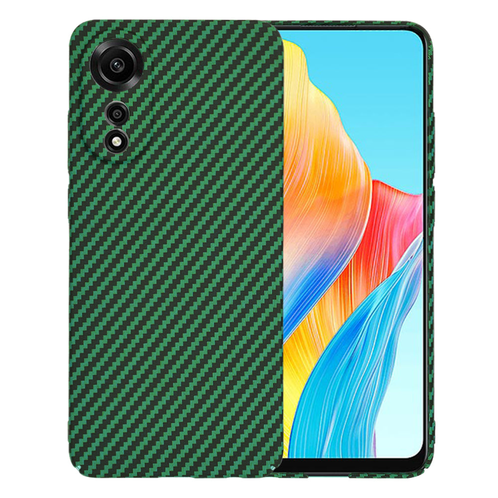 Funda para Oppo A78 4G, Techsuit, Carbonite FiberShell, Verde