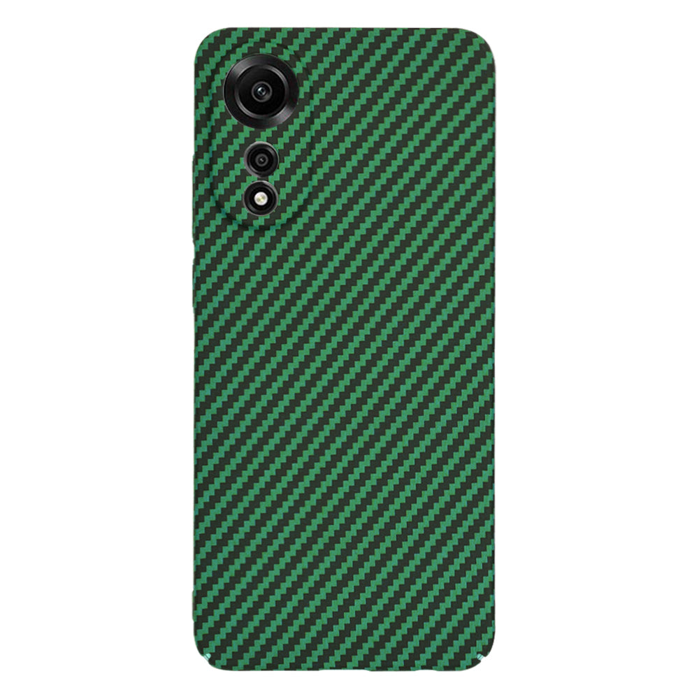 Funda para Oppo A78 4G, Techsuit, Carbonite FiberShell, Verde