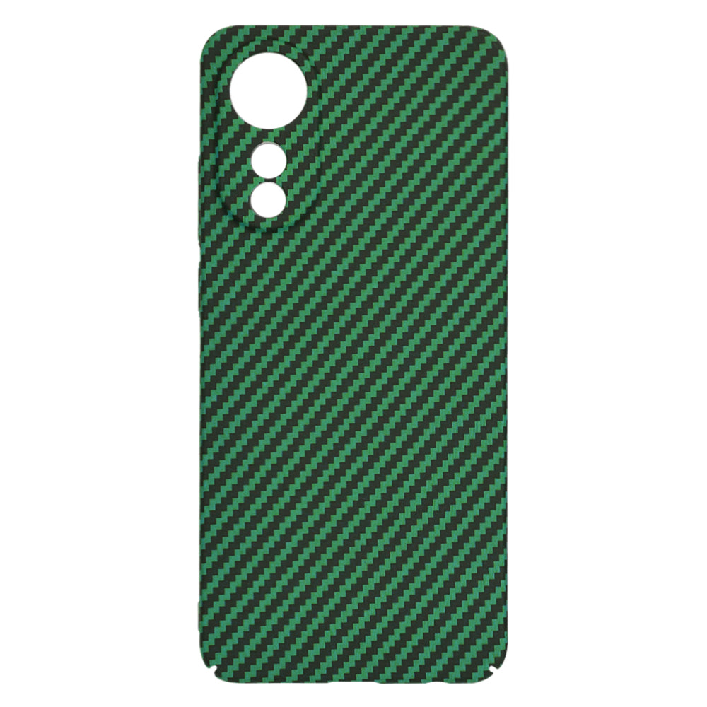 Funda para Oppo A78 4G, Techsuit, Carbonite FiberShell, Verde