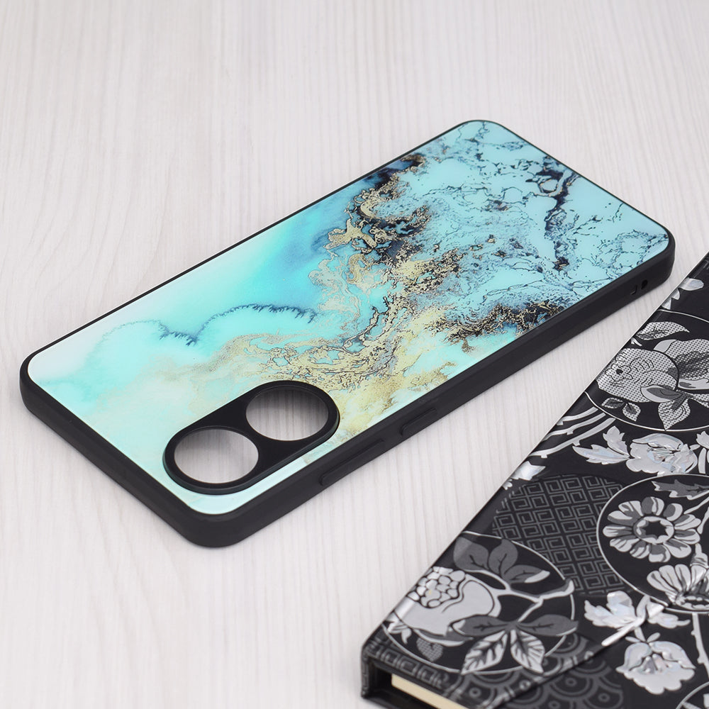 Funda para Oppo A78 4G, Techsuit, Glaze, Azul