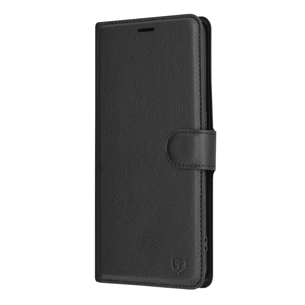 Funda para Oppo A94 / Reno5 Lite, Techsuit, Leather Folio, Negra