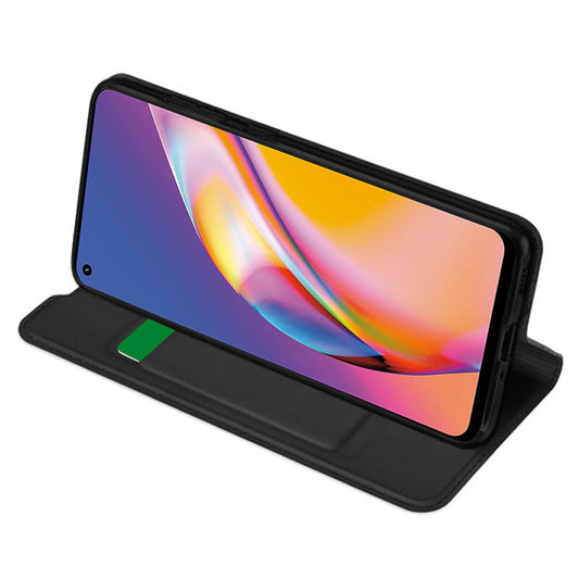 Funda para Oppo A94 / Reno5 Lite, Techsuit, Magskin Book, Negra