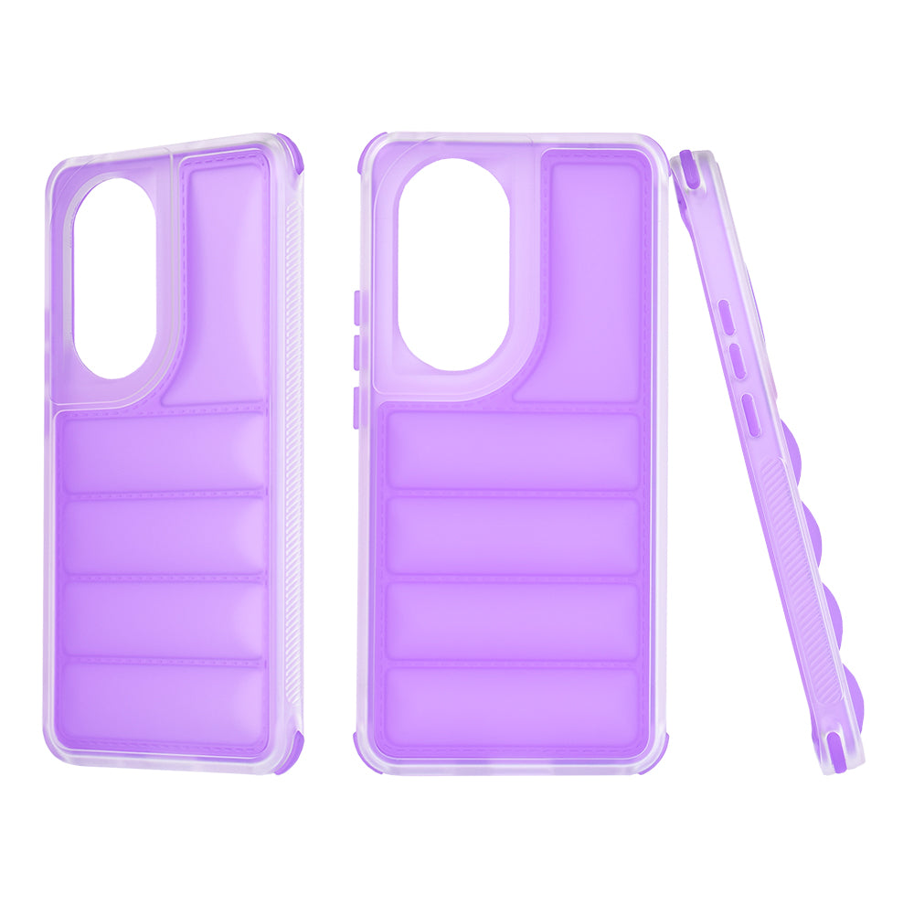 Funda para Oppo Reno10 / Reno10 Pro, Techsuit, Wave Shield, Morado