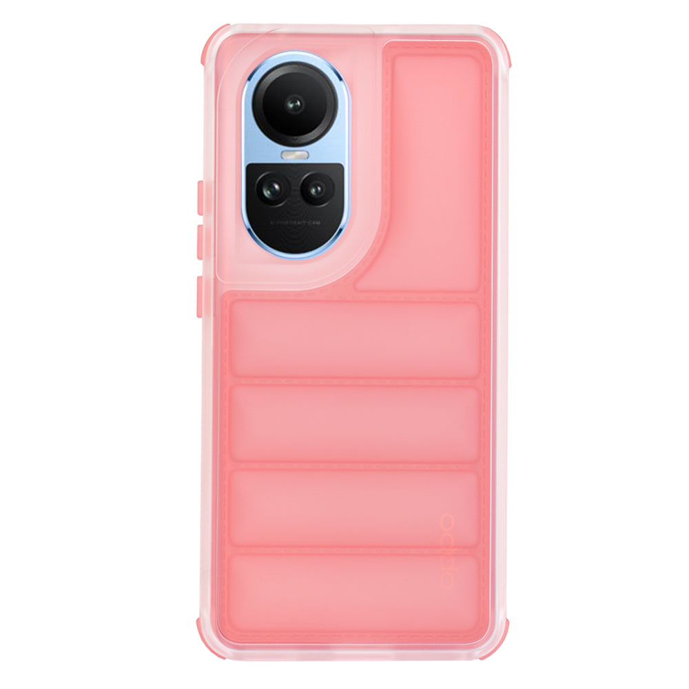 Funda para Oppo Reno10 / Reno10 Pro, Techsuit, Wave Shield, Roja