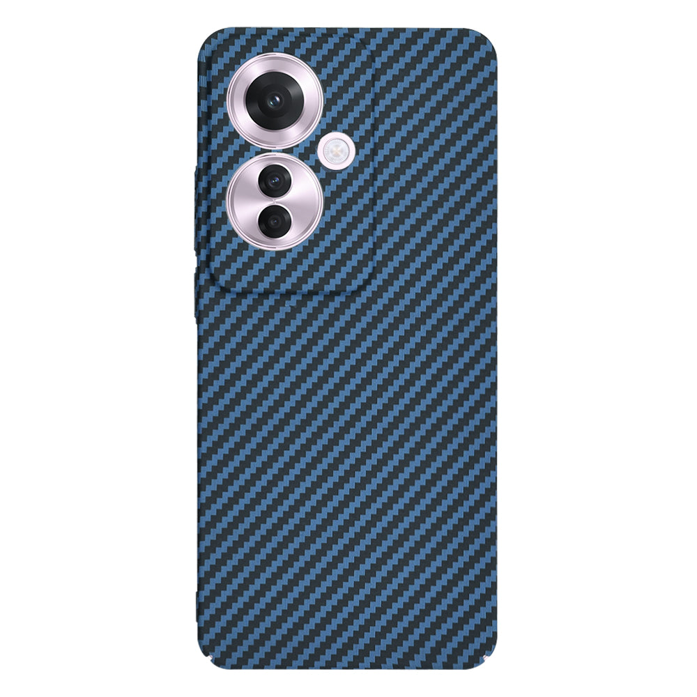 Funda para Oppo Reno11 F, Techsuit, Carbonite FiberShell, Turquesa