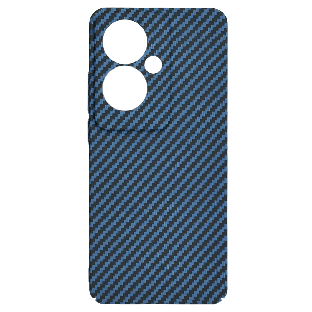 Funda para Oppo Reno11 F, Techsuit, Carbonite FiberShell, Turquesa