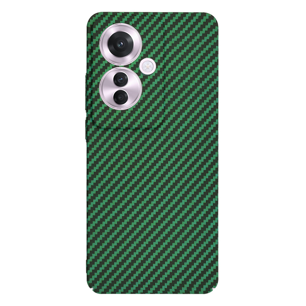 Funda para Oppo Reno11 F, Techsuit, Carbonite FiberShell, Verde