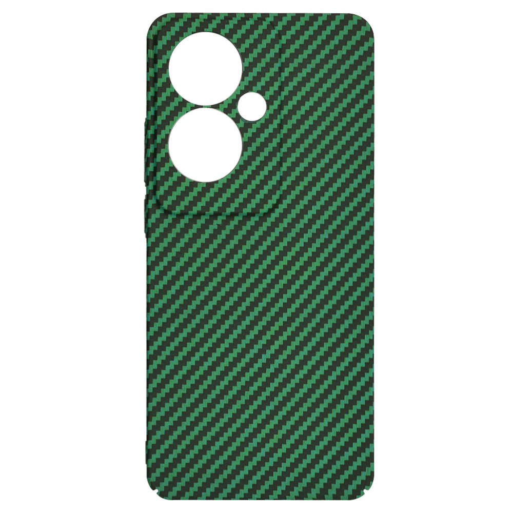 Funda para Oppo Reno11 F, Techsuit, Carbonite FiberShell, Verde