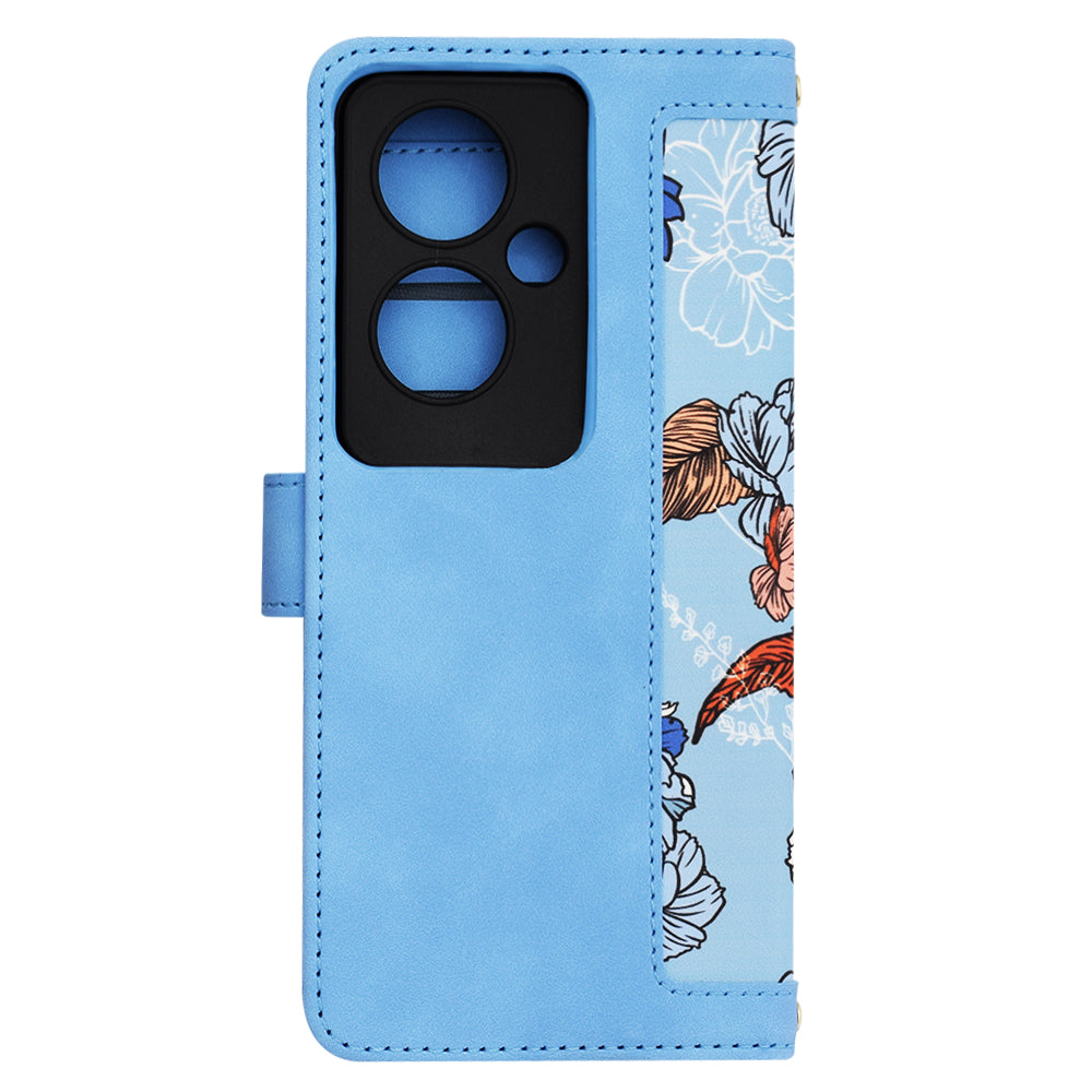 Funda para Oppo Reno11 F, Techsuit, FlipCraft, Azul