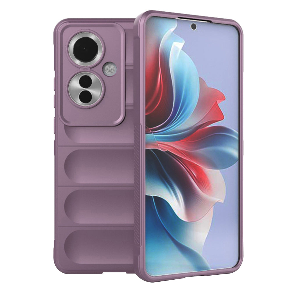 Funda para Oppo Reno11 F, Techsuit, Magic Shield, Morado