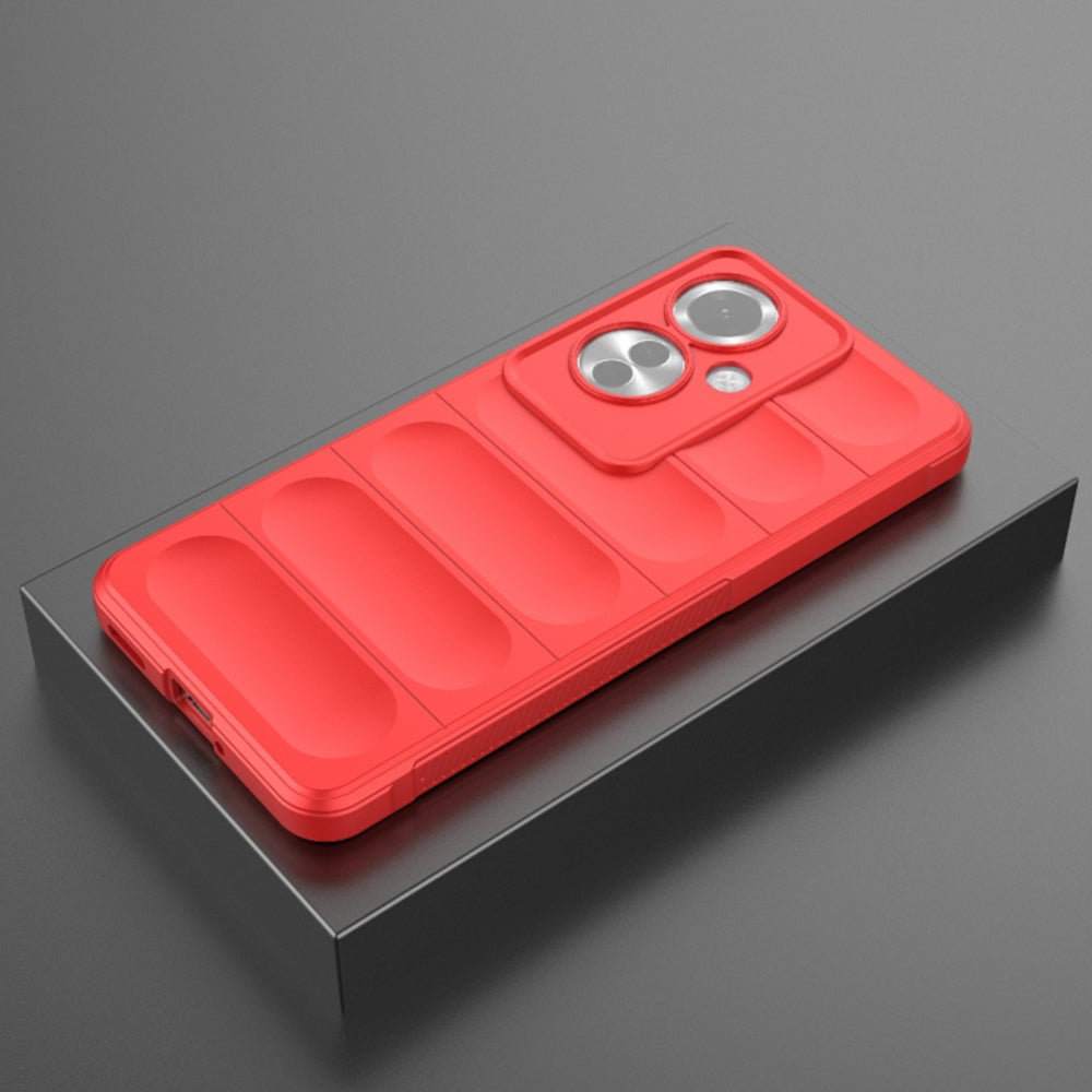 Funda para Oppo Reno11 F, Techsuit, Magic Shield, Roja