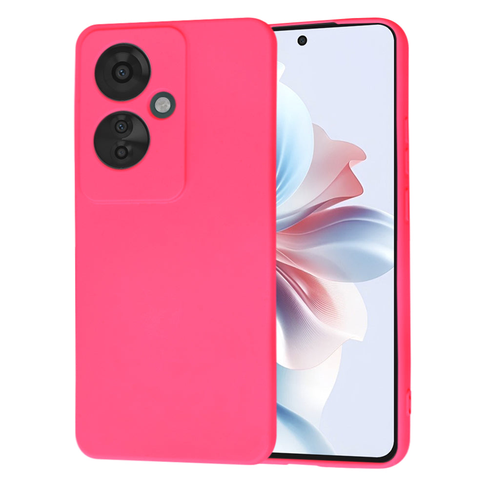 Funda para Oppo Reno11 F, Techsuit, SoftFlex, Rosa Oscuro
