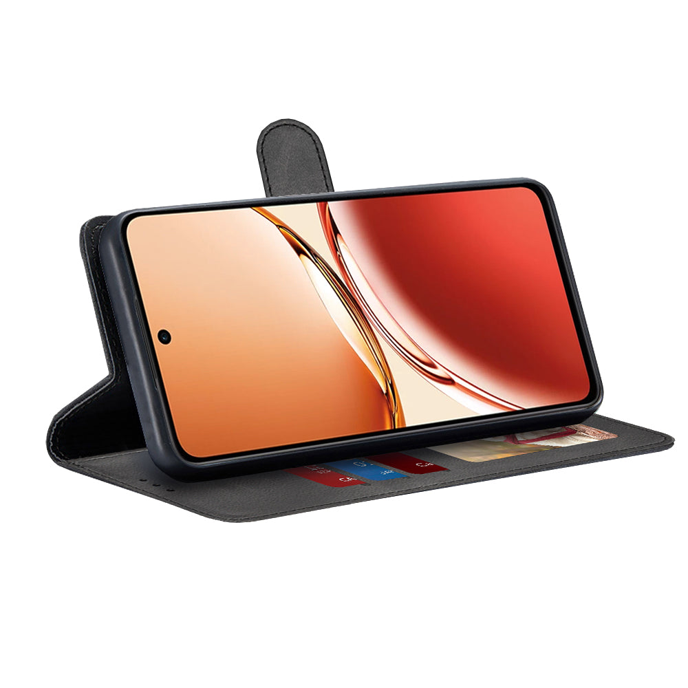 Funda para Oppo Reno12 FS 5G / Reno12 FS 4G / Reno12 F 4G / Reno12 F, Techsuit, Diary Book, Negra