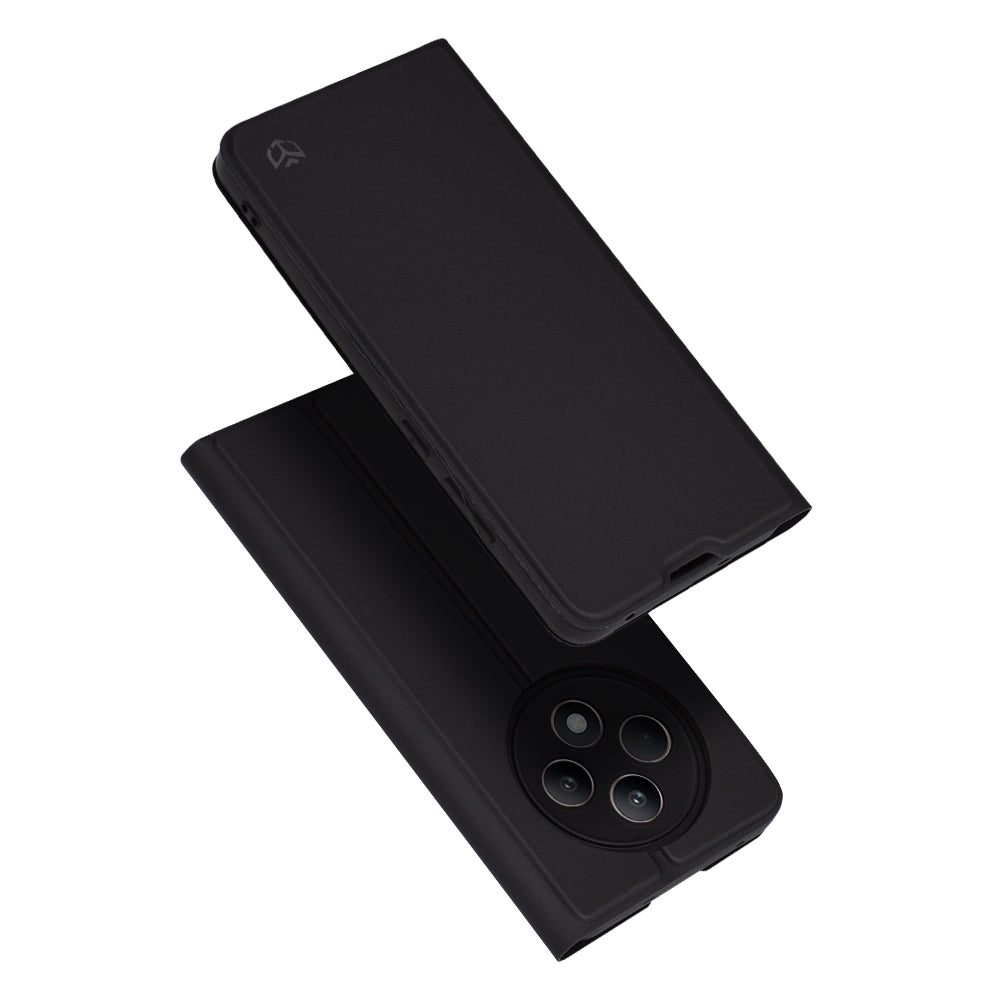 Funda para Oppo Reno12 FS 5G / Reno12 FS 4G / Reno12 F 4G / Reno12 F, Techsuit, Magskin Book, Negra