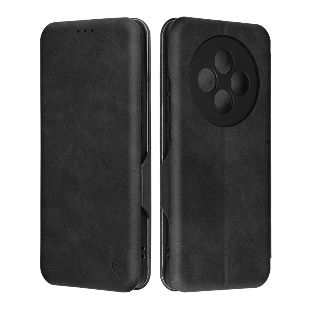 Funda para Oppo Reno12 FS 5G / Reno12 FS 4G / Reno12 F 4G / Reno12 F, Techsuit, Safe Wallet Plus, Negra