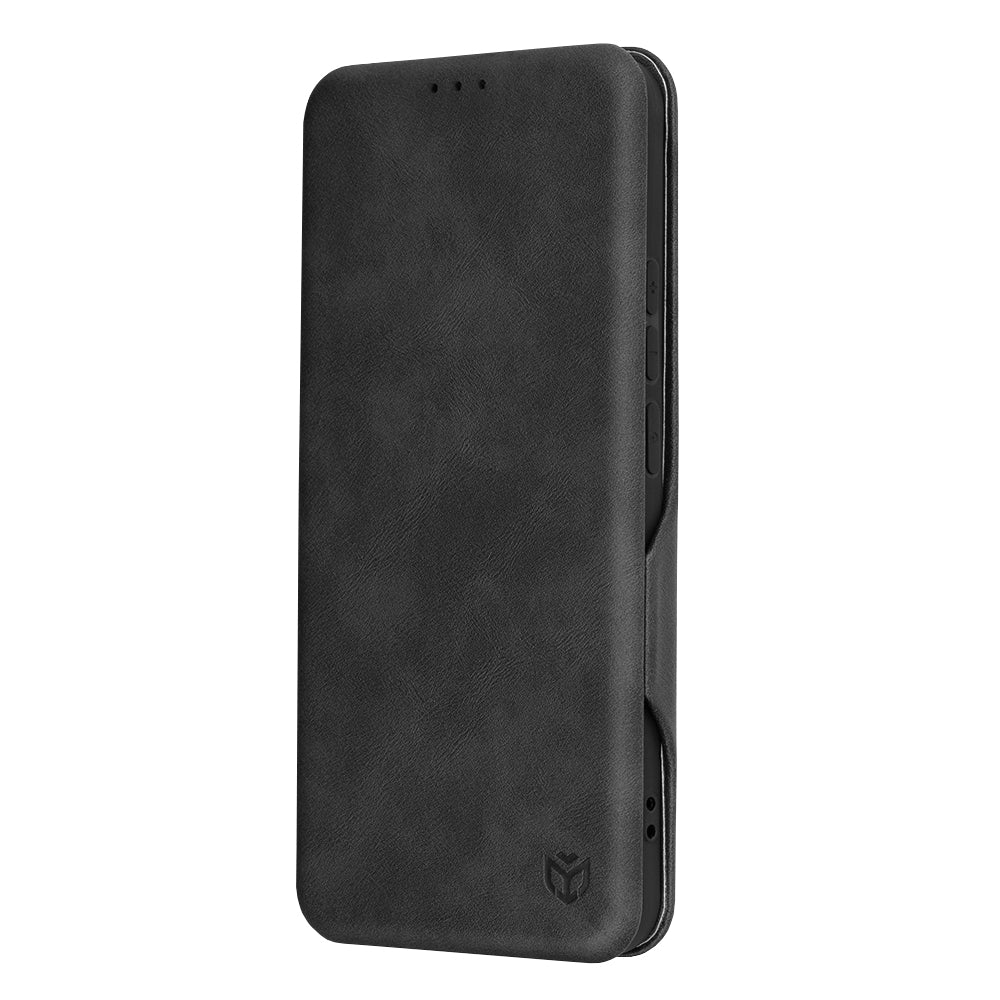 Funda para Oppo Reno12 Pro, Techsuit, Safe Wallet Plus, Negra