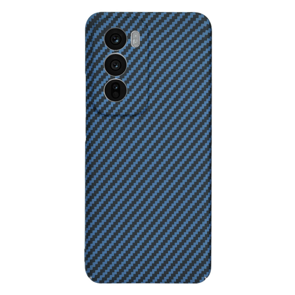 Funda para Oppo Reno12, Techsuit, Carbonite FiberShell, Turquesa