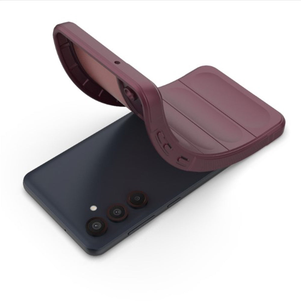 Funda para Oppo Reno12, Techsuit, Magic Shield, Roja
